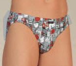 MA 140 Brick-Blue L Муж. трусы - Интернет - магазин одежды и обуви "Трейд Линк Урал", Тюмень