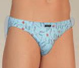 MB 155 White-Blue L Муж.трусы - Интернет - магазин одежды и обуви "Трейд Линк Урал", Тюмень