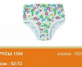 TGT 076 L Бел-Зел Трусы дев - Интернет - магазин одежды и обуви "Трейд Линк Урал", Тюмень