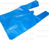 Мешок-майка ПНД 300+160-600-0,014  1000/100 синий - Интернет - магазин одежды и обуви "Трейд Линк Урал", Тюмень