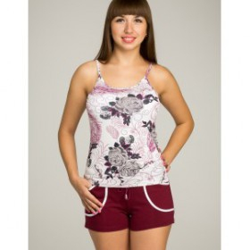 LV 037 Red S Жен майка - Интернет - магазин одежды и обуви "Трейд Линк Урал", Тюмень