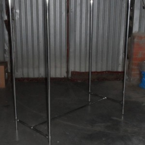 вешало двойное одноярусное в сборе без колес - Интернет - магазин одежды и обуви "Трейд Линк Урал", Тюмень